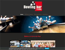 Tablet Screenshot of bowlinglariera.com